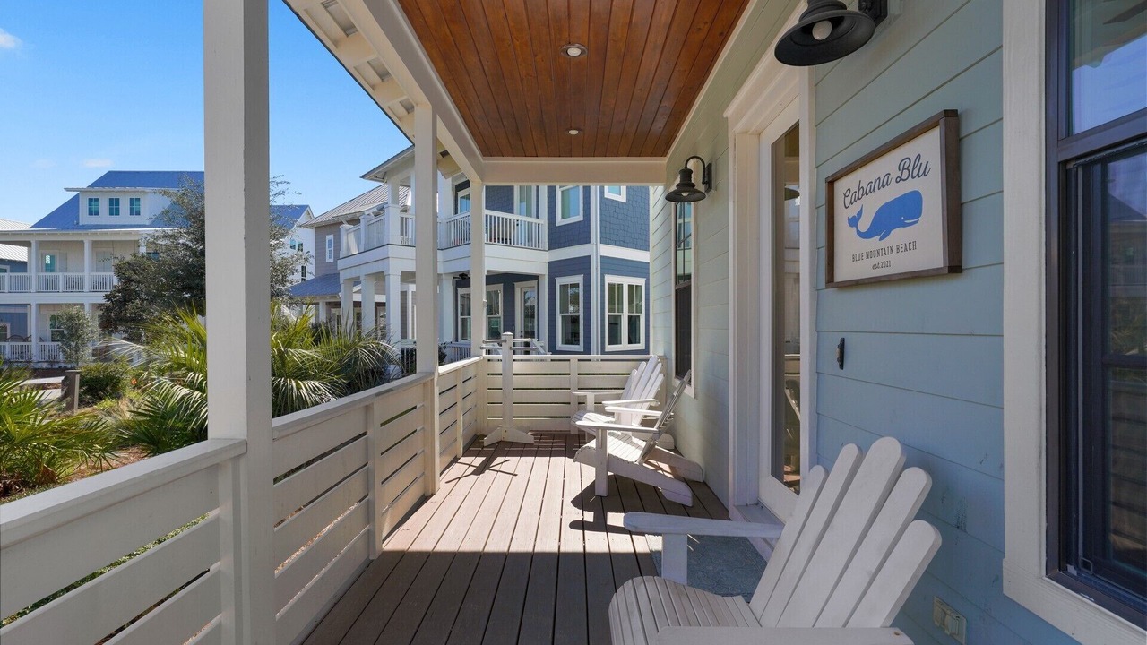 Photo of Patio Balcony in Lakeside at Blue Mountain Beach