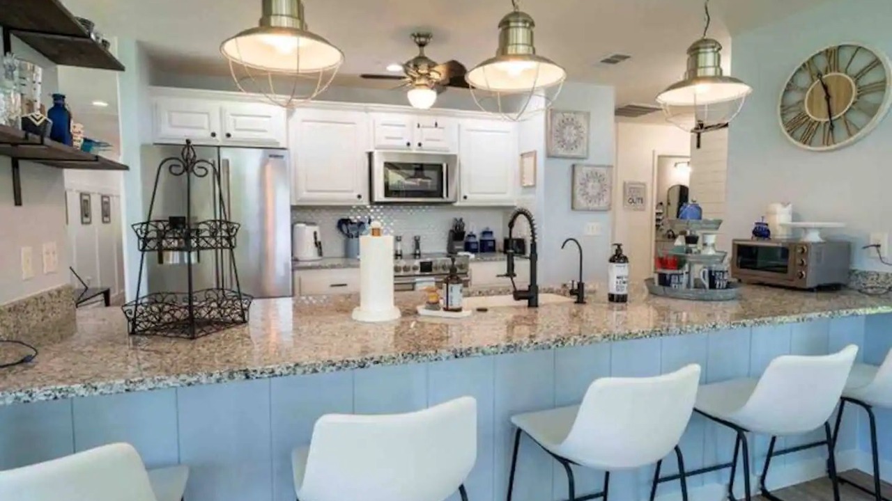 Photo of Kitchen in Log Cabin