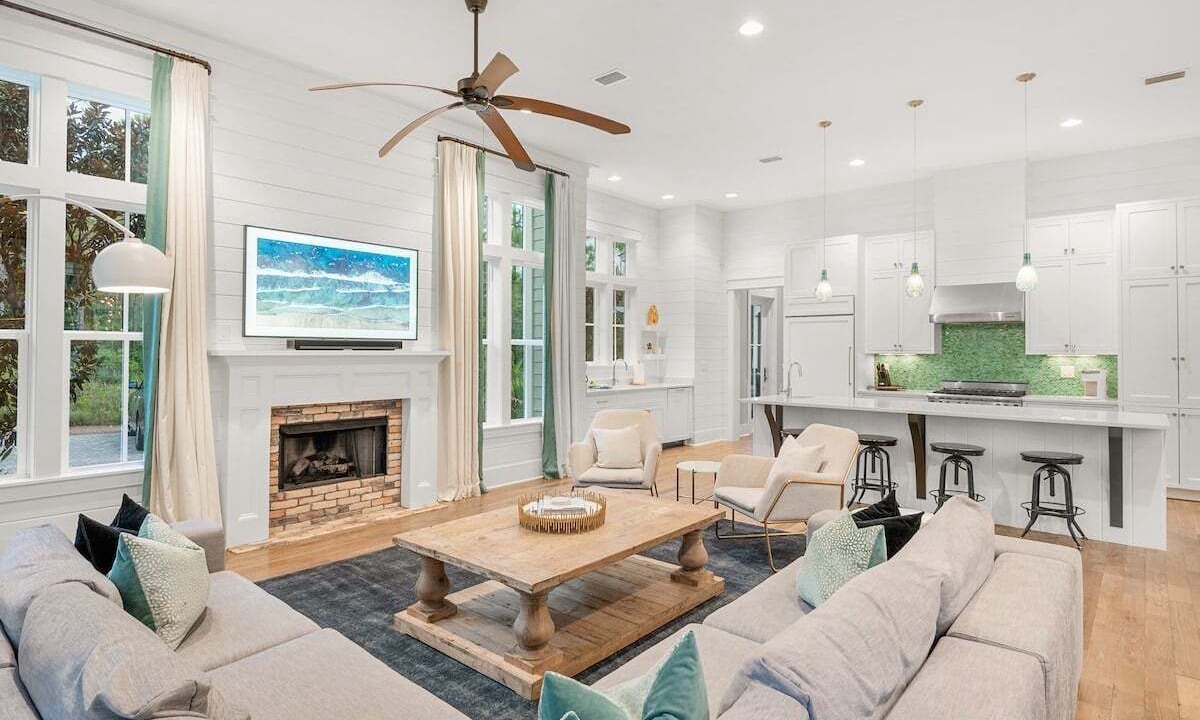Photo of Livingroom in Watercolor