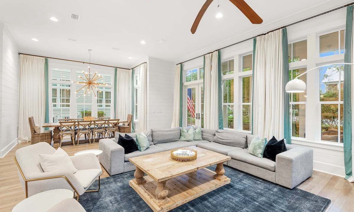Photo of Livingroom in Watercolor