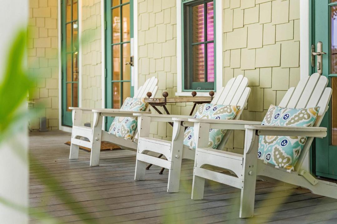 Photo of Patio Balcony in Watercolor