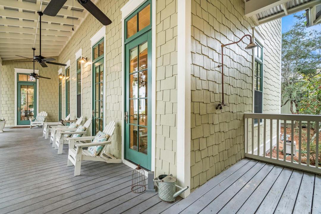 Photo of Patio Balcony in Watercolor