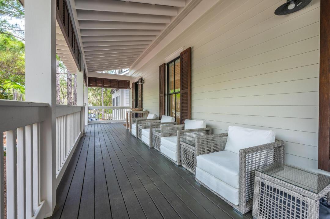 Photo of Patio Balcony in Watercolor