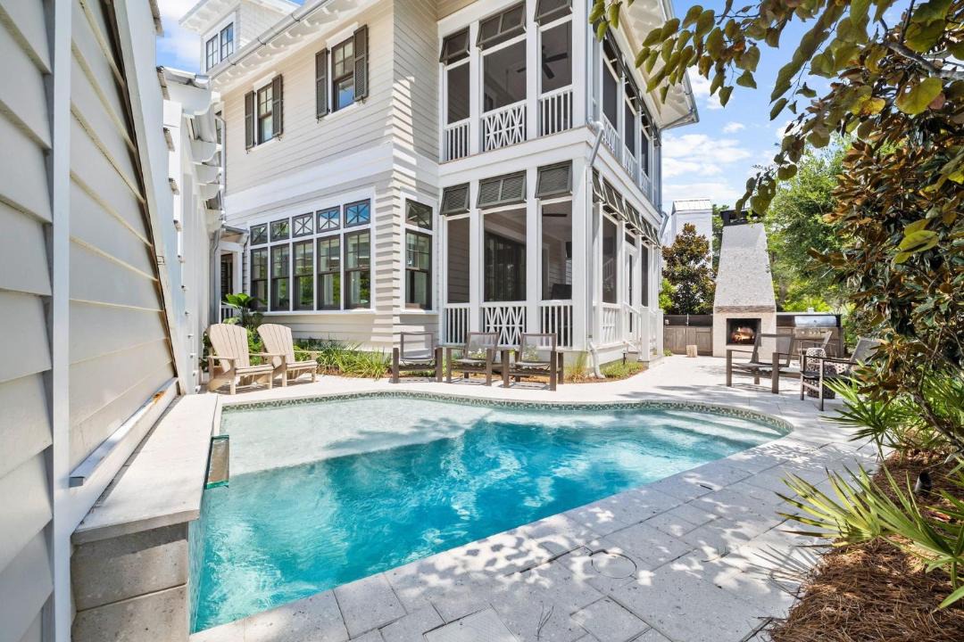 Photo of Patio Balcony in Watercolor
