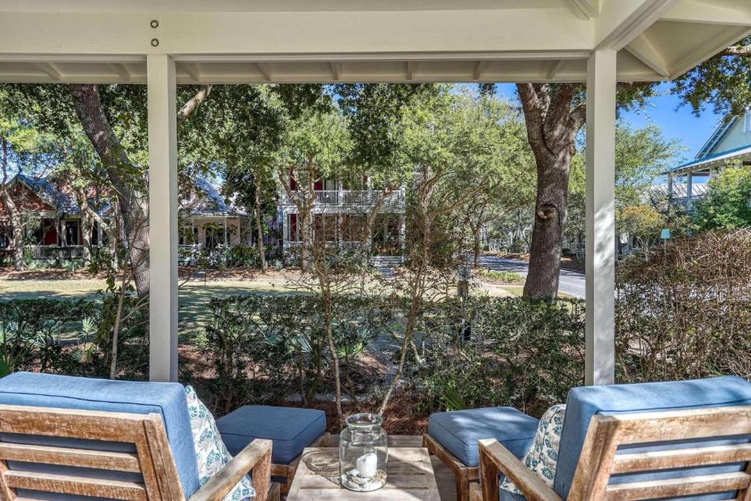 Photo of Patio Balcony in Watercolor