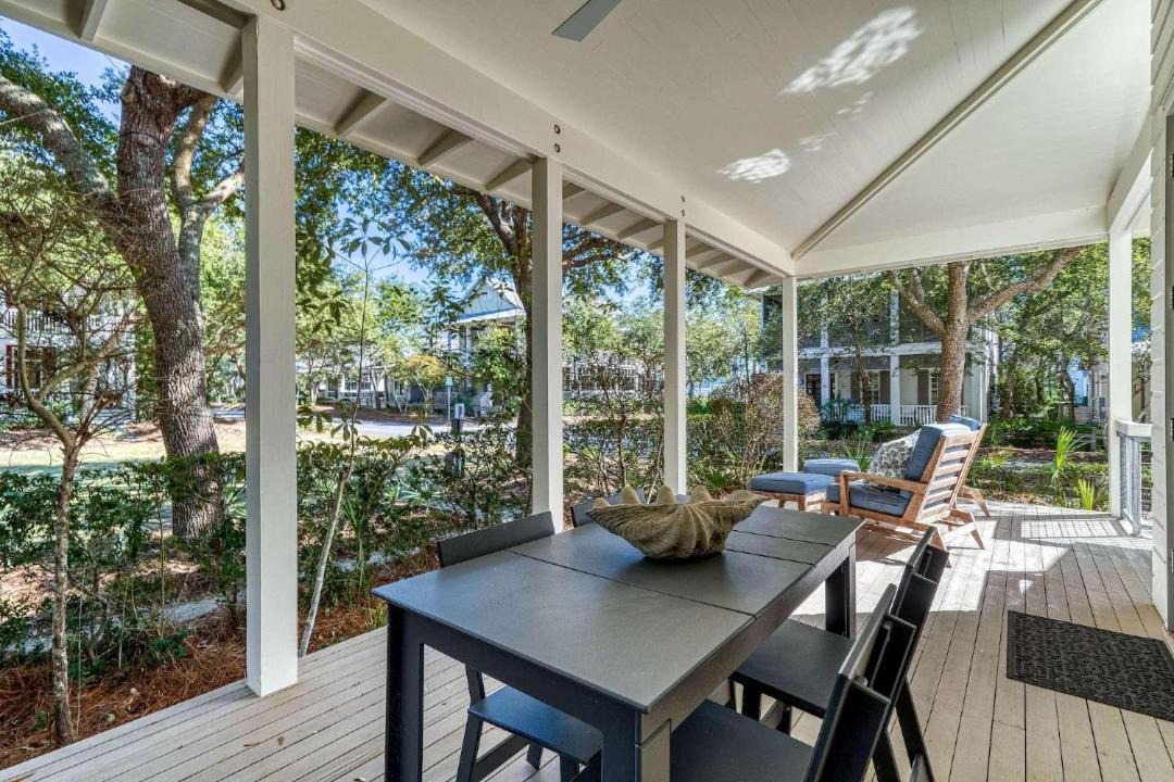 Photo of Patio Balcony in Watercolor