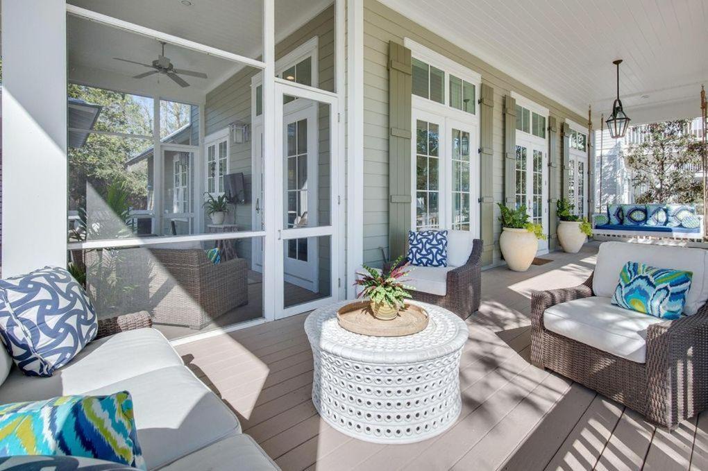 Photo of Patio Balcony in Watercolor