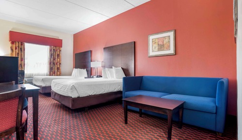 Standard Room, 2 Queen Beds, Accessible, Refrigerator & Microwave (with Sofabed)