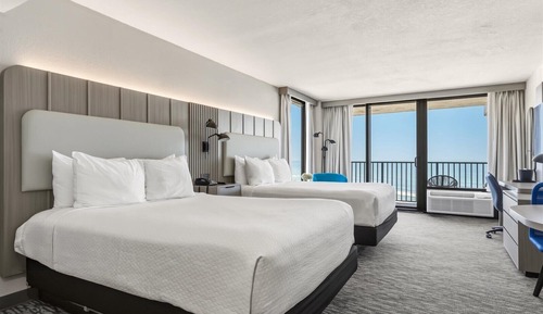 Standard Room, 2 Queen Beds, Kitchen, Oceanfront