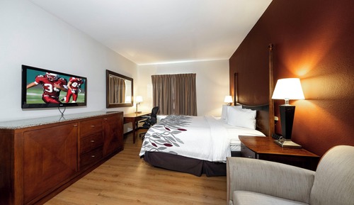 Superior Room, 1 King Bed, Accessible, Non Smoking (Roll-In Shower)