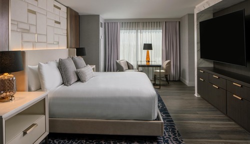 Suite, 1 King Bed, Accessible (Roll-In Shower)