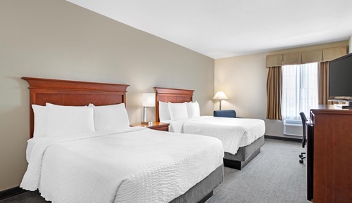 Standard Room, 2 Queen Beds, Non Smoking, Refrigerator & Microwave