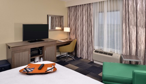 Room, 1 King Bed, Refrigerator & Microwave