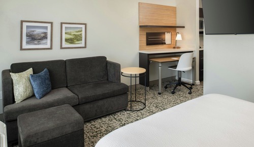 Studio, 1 Queen Bed with Sofa bed