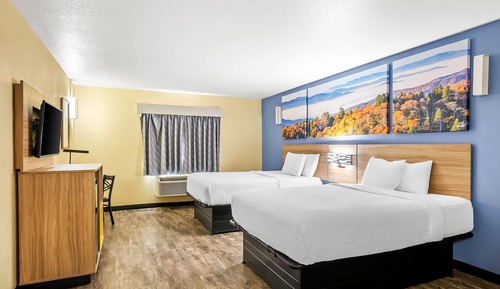 Room, 2 Queen Beds, Accessible, Refrigerator & Microwave (Non-Smoking)