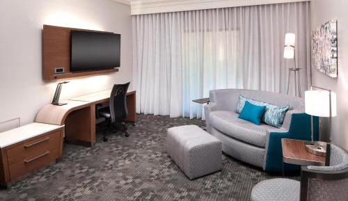 One-Bedroom King Suite with Balcony and Sofa Bed