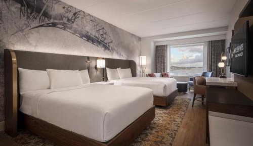 Premium Room, River View, 2 Queens, Non-Smoking