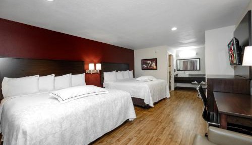 Premium Room with Two Queen Beds Smoke Free (Upgraded Bedding and Snack Box)