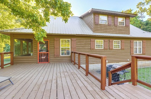 Boswell Cottage | Secluded White River Haven! 4 Mi to Devil's Knob