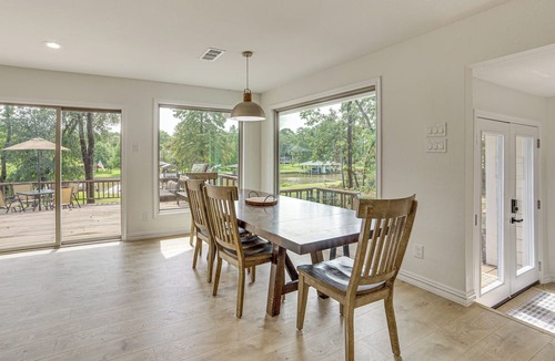 Eustace Cottage | Private Dock: Waterfront Cedar Creek Lake Home