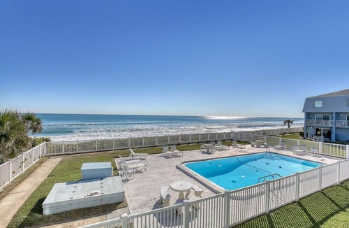 South Patrick Shores Condo | Beachfront Condo! Direct Ocean Views!