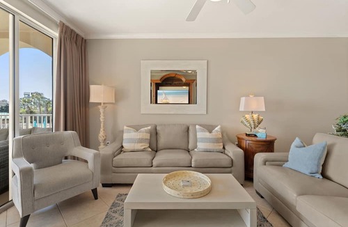 Santa Rosa Beach Condo | Gulf and Pool Views, Free Seasonal Beach Service, Extended Balcony, Designated B