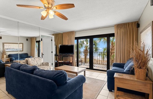 Lower Grand Lagoon Condo | New Floors in 2025! 3BR Gulf-Front near St Andrews Park