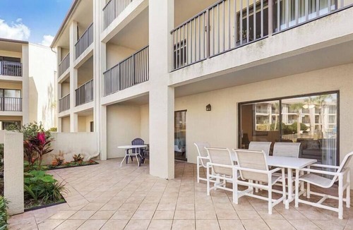 St. Augustine Beach Condo | Ocean Villas 100: 3 bedroom condo with huge patio, 2 pools and beach access