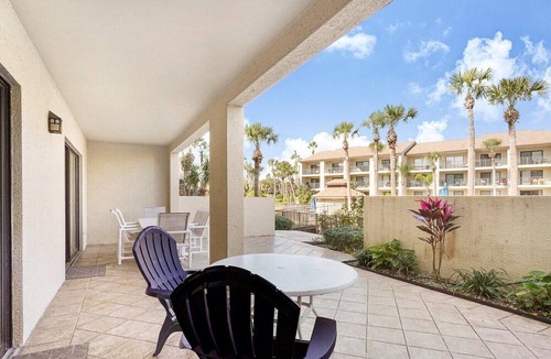 St. Augustine Beach Condo | Ocean Villas 100: 3 bedroom condo with huge patio, 2 pools and beach access