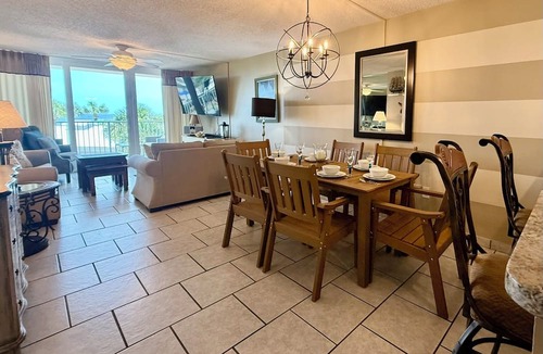 Gulf Lagoon Beach Condo | Gorgeous Master Bedroom Gulf View! Free round of Golf & Activities Every Day!