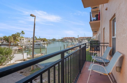 Madeira Beach Condo | 🌅 Madeira Bay Resort #209 – Marina-View Escape with Pet-Friendly Comfort