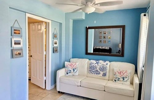 Port Canaveral Condo | Amazing First Floor Condo steps from the Beach w/breathtaking views - sleeps 6