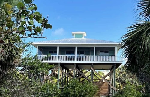 Placida Cottage | Stunning Beachfront Cottage with Gulf Views & Water Access on Little Gasparilla Island, Florida