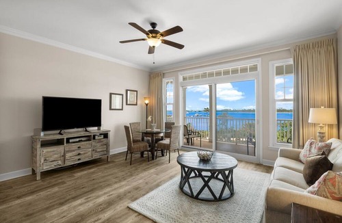 Upper Grand Lagoon Condo | FREE Daily Golf! Reflections 506 Amazing Views, Heated Resort Pool & Hot Tub!