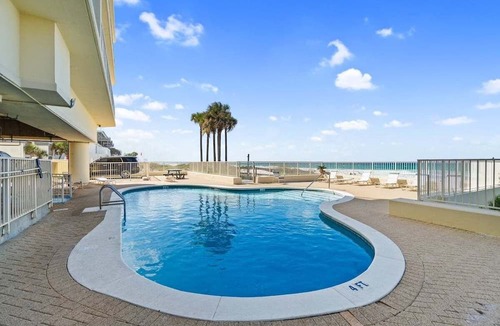 Bel Air Condo | Luxury Gulf-Front Condo with Wraparound Balcony & Heated Pool