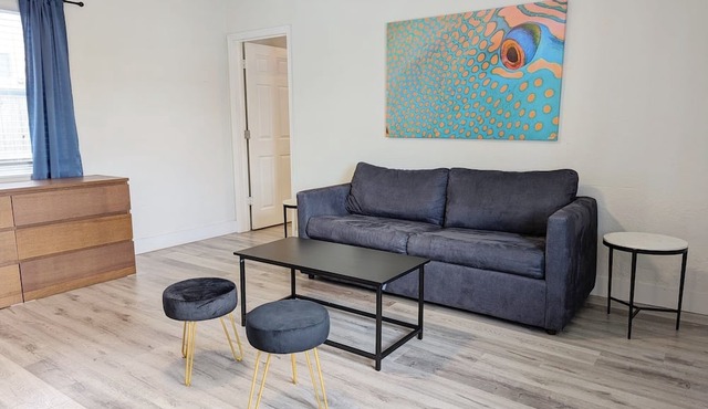 Spacious 1BR #107 | Sleeps 4 | Beach Walk