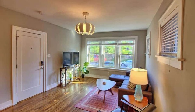 Stunning Minimalist Gem | Fenced Backyard + W/D in Saint Louis