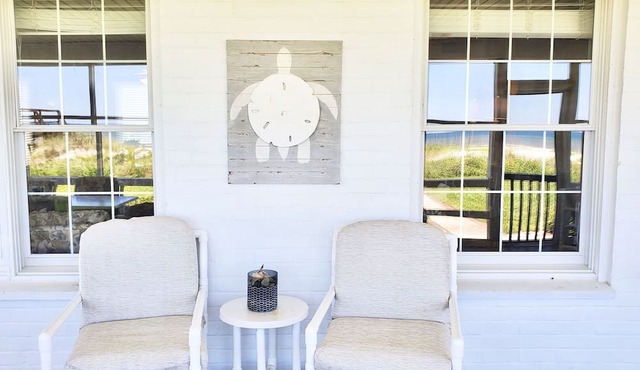 Beautiful Two-story Oceanfront 5 Bedroom Home With Private Beach Access