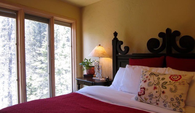 ON THE RIVER w/HOT TUB-Picture Perfect Luxury Red River Ski Chalet in Red River