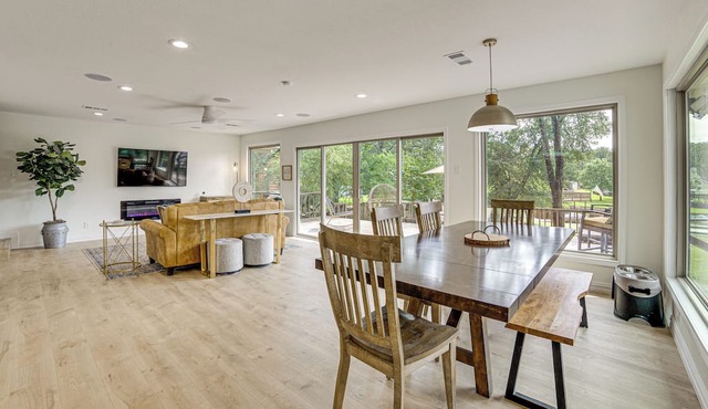 Private Dock: Waterfront Cedar Creek Lake Home in Eustace