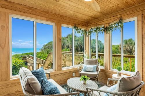 Turtle Haven - Luxury Beachfront Villa on Sea Turtle Nesting Grounds - Heated Pool & Spa